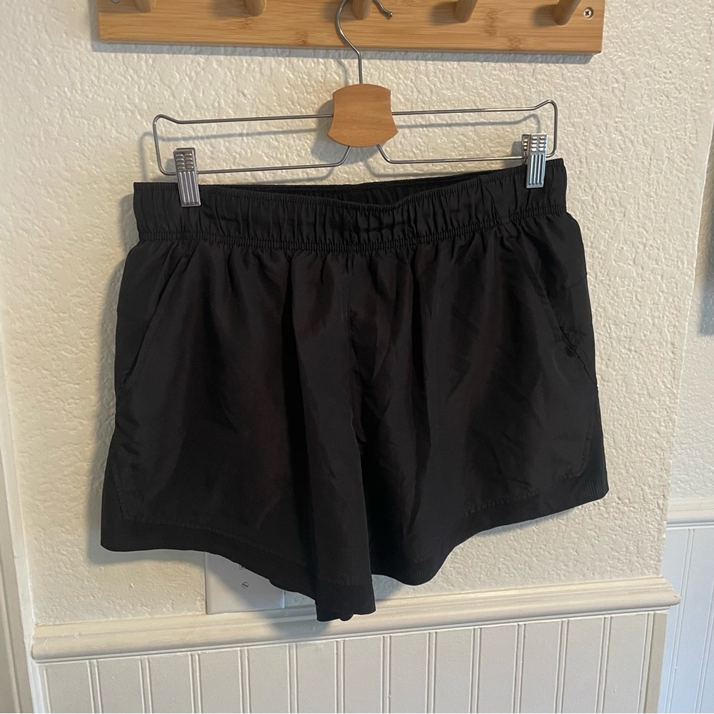Athletic Works Women's Black Sports Shorts
